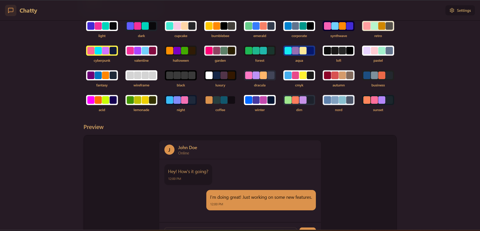 Chat Stream